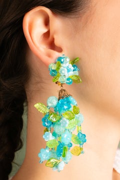 Christian Dior earrings by Marc Bohan 1967