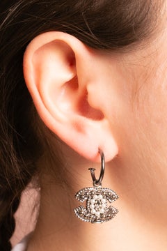 Chanel CC-Ohrringe von Karl Lagerfeld, 2012