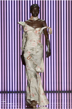 Galliano dress by John Galliano, Winter 2001