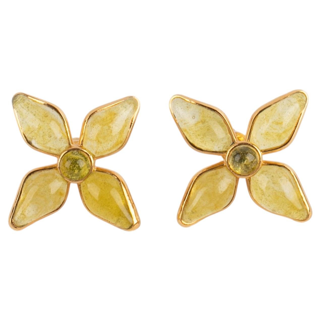 Orecchini a fiore Augustine in vendita
