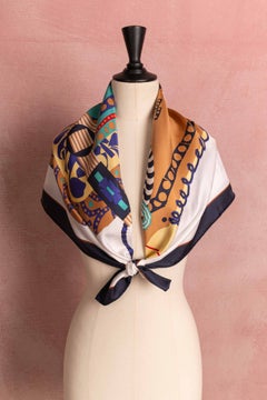 Hermès “Silla de Gaucho” scarf by Antonio Carrau