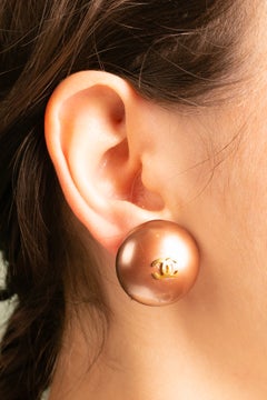 Chanel "New Rappers" earrings by Karl Lagerfeld, Autumn 1991