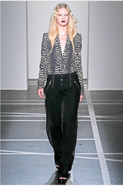 Givenchy leopard print jacket by Riccardo Tisci, Spring 2011