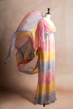 Robe Dior aux tons pastel signée John Galliano, 2009