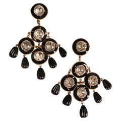 Pendientes de Gripoix, de alrededor de 1950