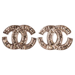Chanel cc earrings by Karl Lagerfeld Fall 2008