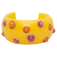 Isaky yellow cuff bracelet