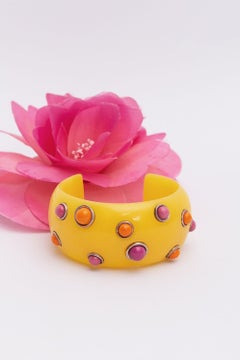 Isaky yellow cuff bracelet
