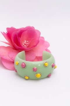 Isaky green bracelet