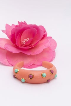 Isaky pink cuff bracelet