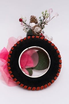 Pulsera de ante «Défilé» de Yves Saint Laurent