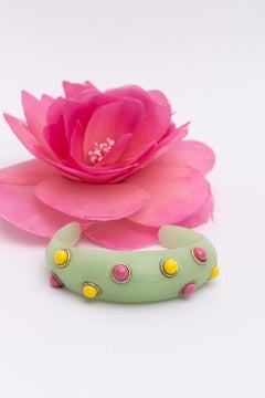 Isaky green bracelet