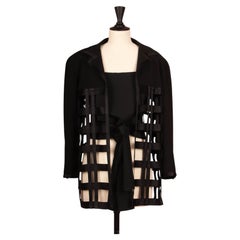 Chanel jacket and top "Le Look Cuir" by Karl Lagerfeld Autumn 1992