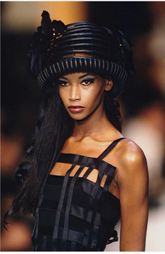 Chanel jacket and top "Le Look Cuir" by Karl Lagerfeld Autumn 1992