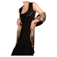 Escada Couture stole by Margaretha Ley circa 1980