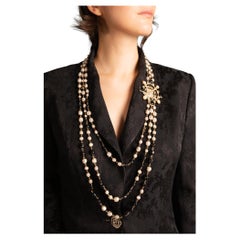 Collana Chanel disegnata da Karl Lagerfeld, inverno 2019