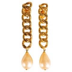 Chanel earrings by Karl Lagerfeld, Autumn-Winter 1990