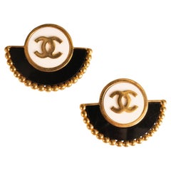 Chanel earrings by Karl Lagerfeld Haute Couture Autumn 1992-1993