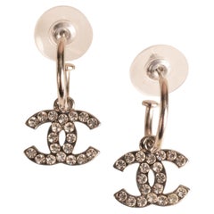 Chanel cc earrings by Karl Lagerfeld Fall 2011