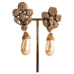Chanel Earrings by Karl Lagerfeld, 1983