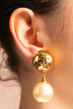 Chanel Earrings by Karl Lagerfeld, Cruise 1992 Collection