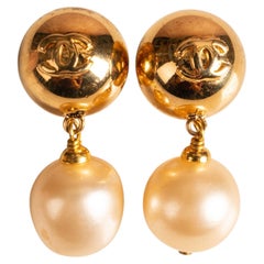 Chanel Earrings by Karl Lagerfeld, Cruise 1992 Collection