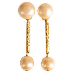 Chanel earrings by Karl Lagerfeld, circa 1990