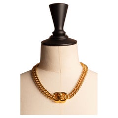 Collier pivotant Chanel signé Karl Lagerfeld, automne 1995