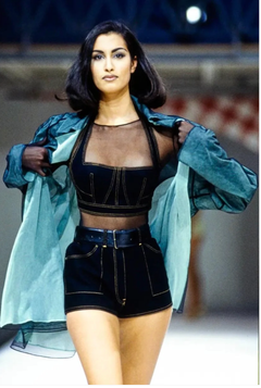 "Tati" Corset by Alaïa, designed by Azzedine Alaïa, Spring 1991