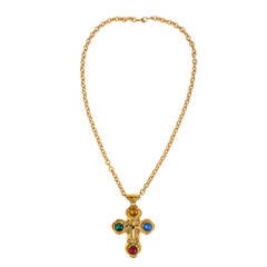 Neo-Romantic Vintage Cross Pendant by Henry