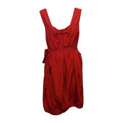 Stella McCartney Red Dress with Bow