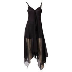 Vestito Versace con orlo assimetrico