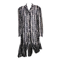Comme des Garcons Sheer Coat Dress 12