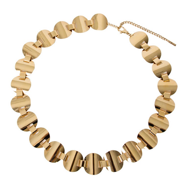 Dolce And Gabbana Gold Brass Belt