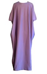 Halston IV 1970s Lavender Purple Kaftan Dress