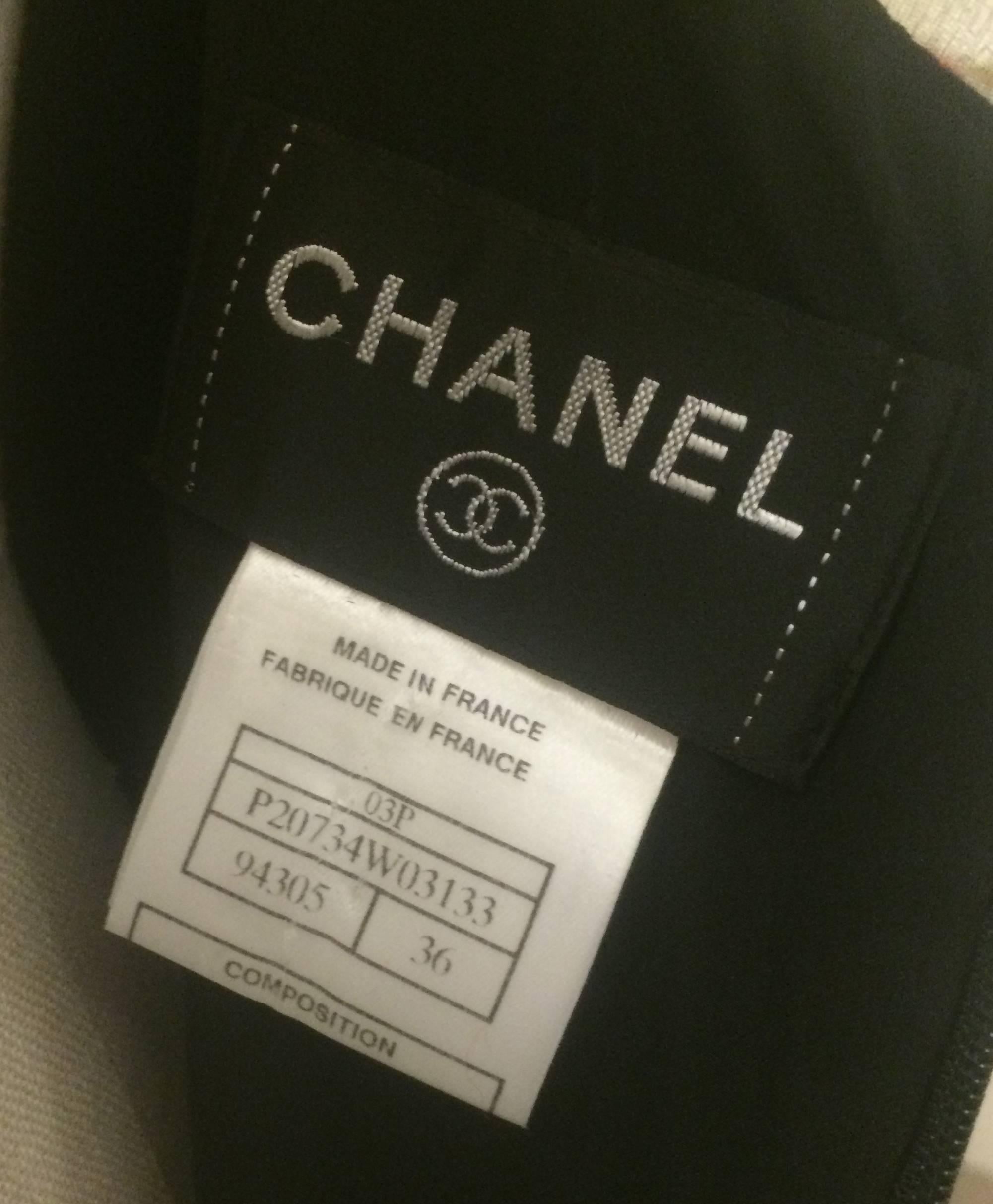 Chanel Silk Little Black Dress with Sheer Top and Tiered Bottom 1