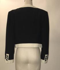 Moschino Couture Black and White Drawer Jacket Blazer, 1990s