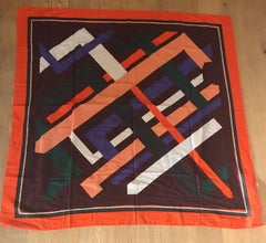 New Emilio Pucci Giant Multicolor Geometric Pareo Wrap Skirt Scarf Beach Cover