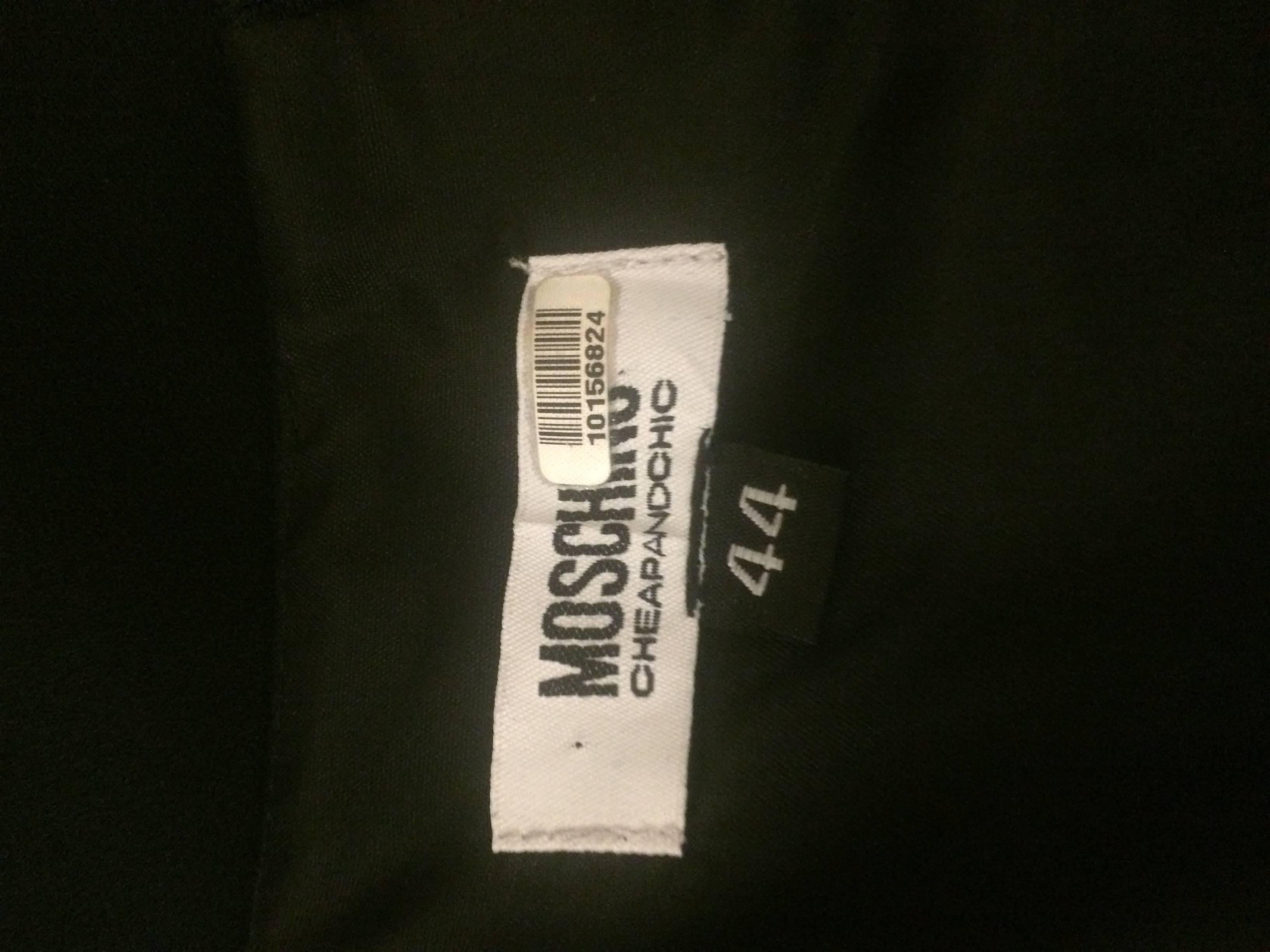 moschino piano dress