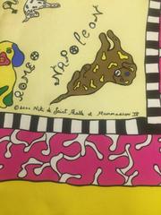 Niki de Saint Phalle Silk Dogs Scarf