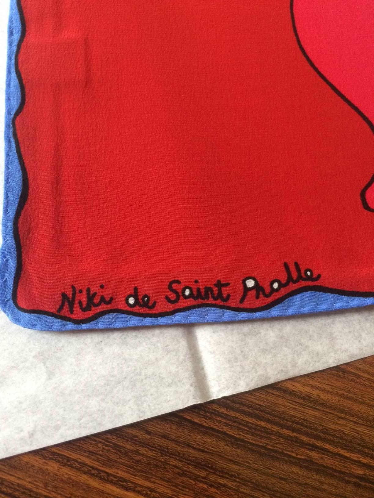 niki de saint phalle scarf