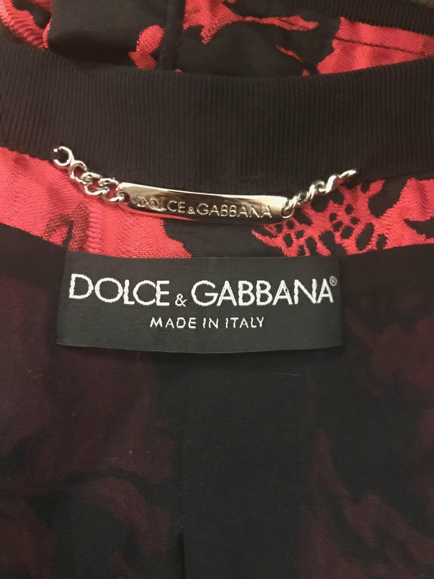 dolce and gabbana skirt suit