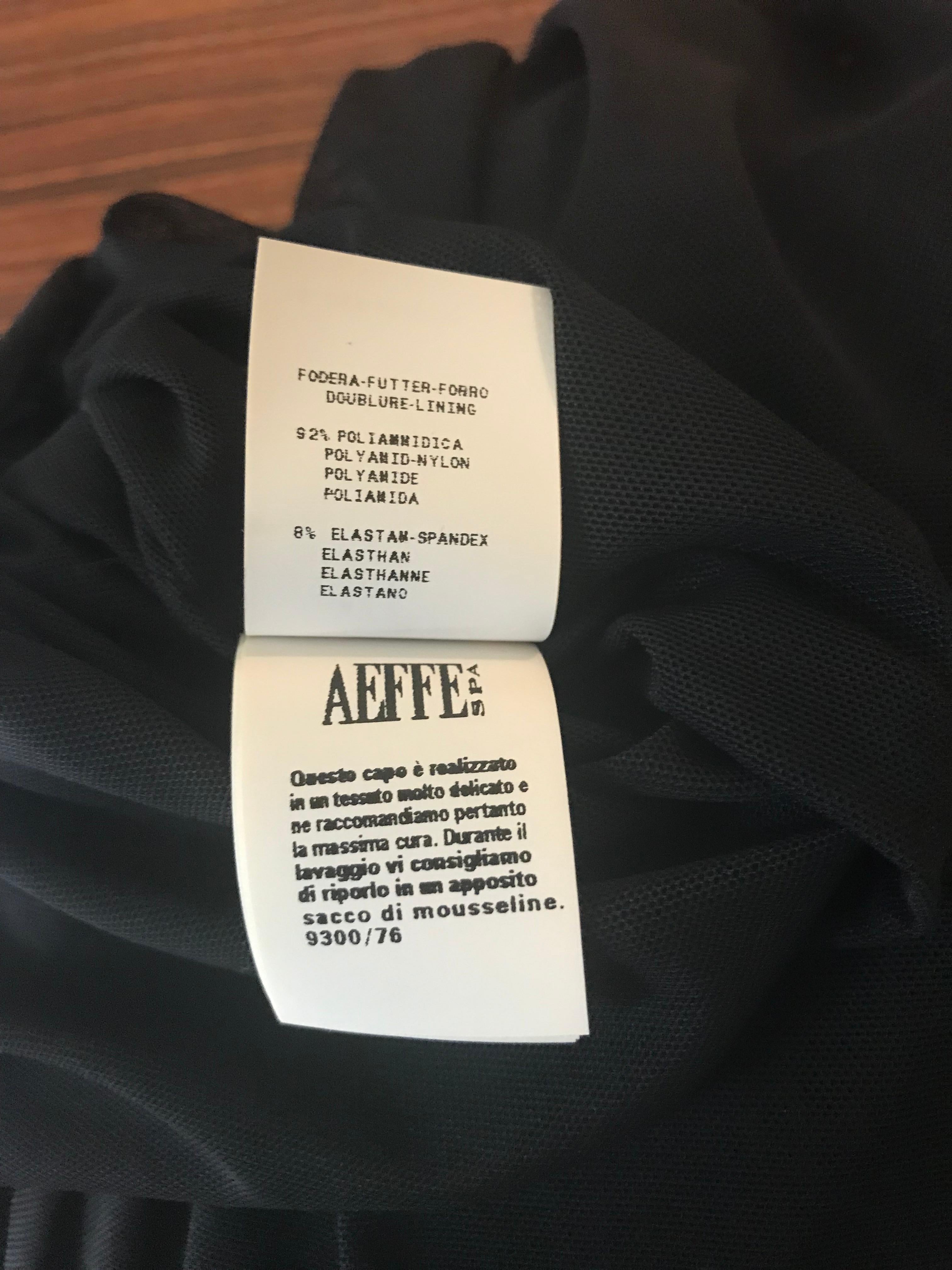Jean Paul Gaultier Snap Detail Little Black Jersey Dress For Sale 2