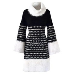 Charmante robe moulante de la collection Arctic Ice de Chanel