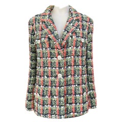 Chanel New Famous Anna Wintour Style Sequin Tweed Jacket 36 FR