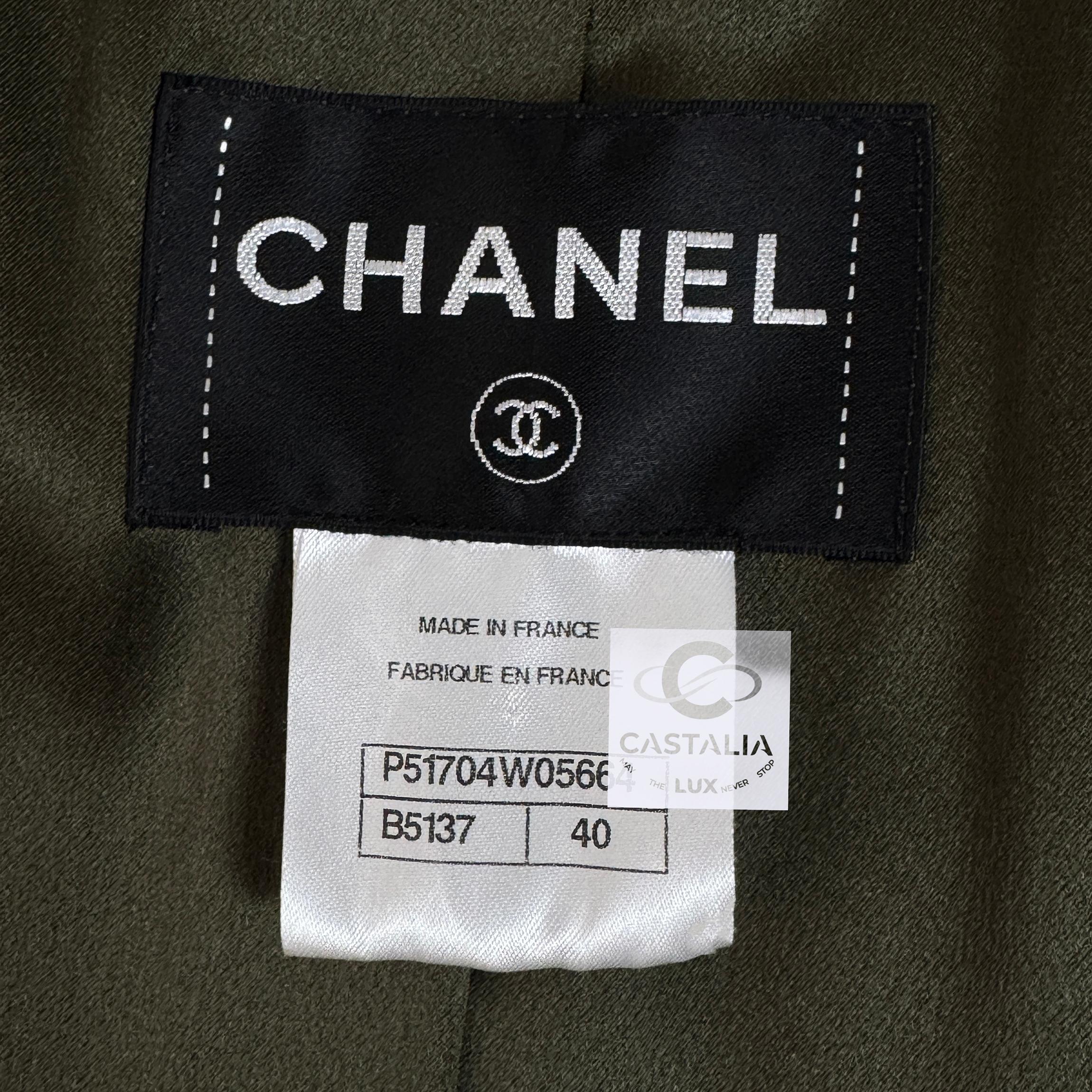 Chanel 9K$ Chris Jenner Style Runway Tweed Jacket 42 FR 12
