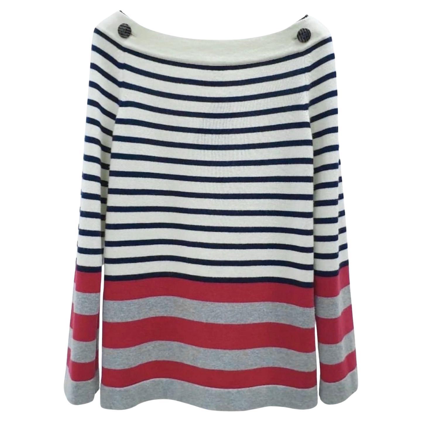 Chanel Paris / Venice CC Chain Detail Runway Jumper 38 FR