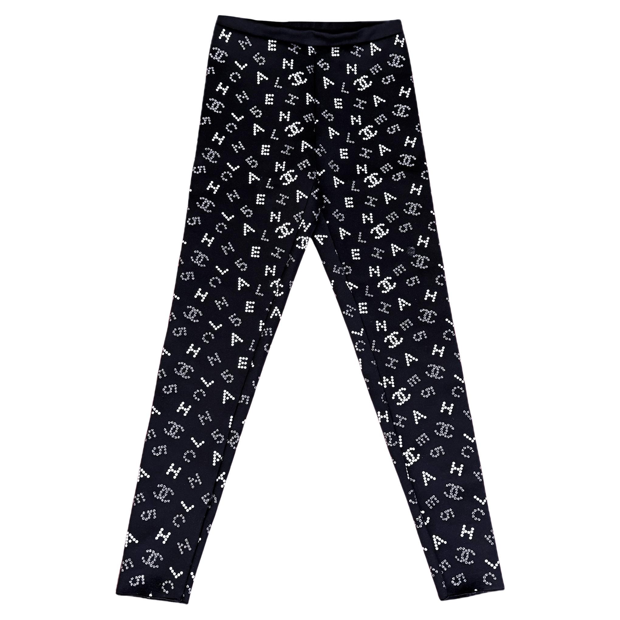 Chanel Nuevo Icono CC Códigos Eternos Leggings 40 FR