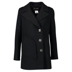 Chanel Paris / Byzance Veste noire avec boutons Gripoix 34 FR