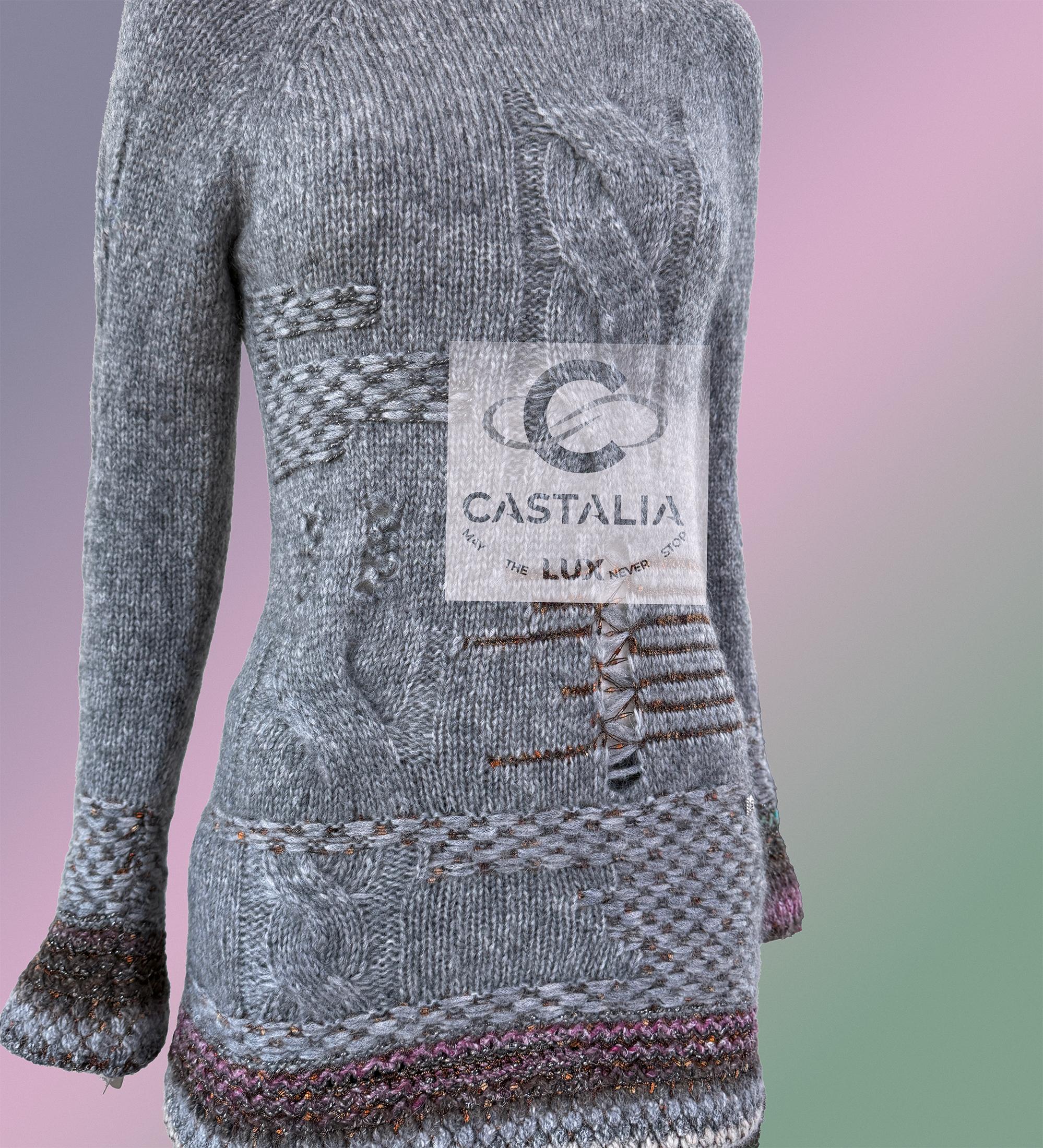 Chanel Paris / Byzance Collectors Artifact Jumper 36 FR en vente 4